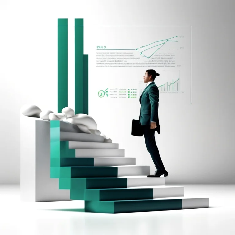 Coach guiding client through growth exercise